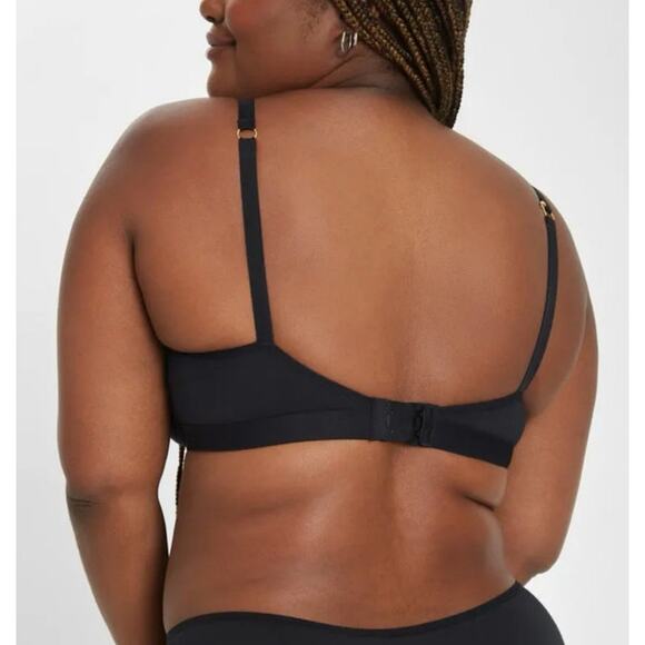 Lively Black All Day No Wire Push Up Bra Women's 34C - Picture 3 of 11